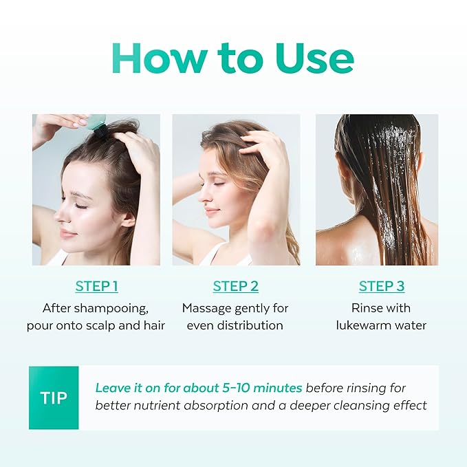 A’PIEU Mint Hair Vinegar Rinse for Cooling & Clarifying Scalp Care, Detox & Refreshing Treatment, Dandruff & Buildup Removal, Fresh Mint Scent, pH Balancing, Korean Haircare, 6.76 fl oz