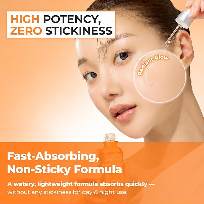 JUMISO All Day Vitamin Serum, Brightening & Balancing Facial Serum, Gift, Vitamin C, A, B, D, E , Serum with Vitamin, Korean Skincare, Skin brightening, soothing, Vegan serum, Vitamin tree extract 86.14%, Niacinamide 20,000ppm,1.01 fl oz (serum)