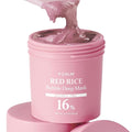 P.CALM Red Rice Bubble Deep Mask | Uneven Tone & Brightening Care, Carbonated Water & Red Rice Ferment for Smooth, Clean Skin, Clay Wash-Off Pack | Korean Skincare, 90g / 3.17 oz