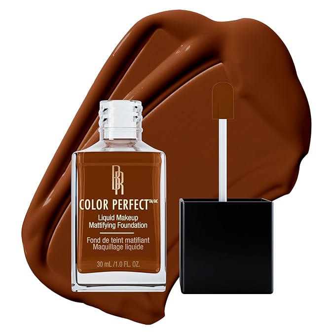 Black Radiance Color Perfect Liquid Make Up, Dark Chocolate, 1 Oz