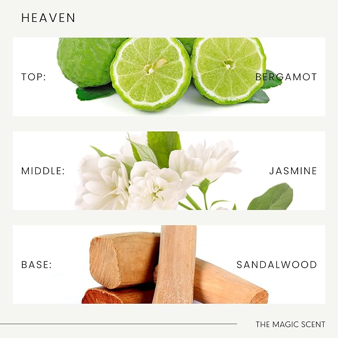 The Magic Scent Heaven Diffuser Oil for Home & Hotel - Cold-Air & Ultrasonic Scented Oils for Diffuser Inspired by Aria Hotel, Las Vegas - Essential Oils for Diffusers Aromatherapy (10 ml)