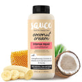 SAUCE BEAUTY Coconut Cream Conditioner for Dry, Damaged, Frizzy, Curly Hair with Coconut Oil, Paraben & Sulfate-Free, 10 Fl Oz | Intense Repair, for Dry, Revitalizing, Banana, Honey