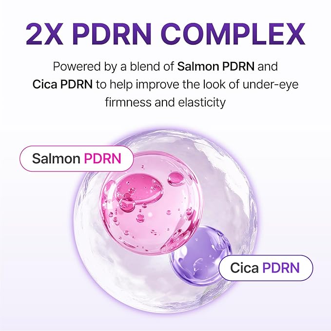 CENTELLIAN 24 360 Shot PDRN Glowing Eye Patch (6 Sets, 12ea) – Instant Depuffing & Dark Circle Revitalizing Hydrogel Under Eye Patches with PDRN, Retinol & Glutathione, Cooling Eye Bags Treatment
