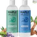 After Swim Shampoo and Conditioner Set - Chlorine Shampoo and Conditioner for Swimmers with Tea Tree and Rosemary Oil - Clarifying Shampoo for Hard Water Chlorine and Saltwater with Replenishing Oils