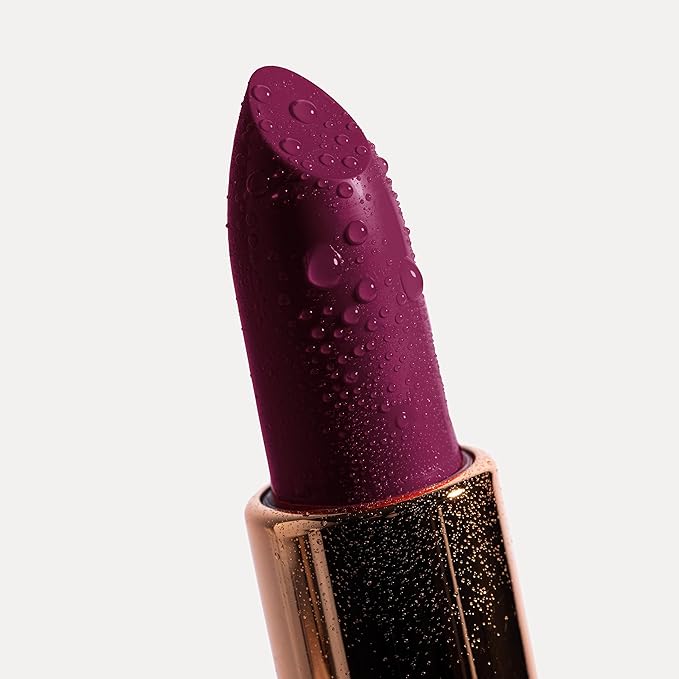 YENSA Vibrant Silk Hydrating Lip Stick - Long Lasting Lipstick with Hyaluronic Acid, Vitamin E & Super Oils - High Pigment Color & Semi Glossy Finish - Moisturizing Formula - Passion (0.12 oz)