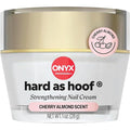 Onyx Professional Hard as Hoof Nail Strengthening Cream, Cherry Almond Scent - Made in USA, Nail Growth & Conditioning Cuticle Cream Stops Splits, Chips, Cracks & Strengthens Nails, 1 oz