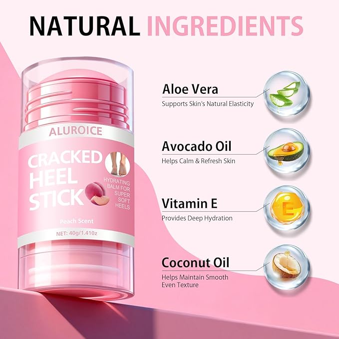 Silicone Moisturizing Socks with Foot Cream- 2 in 1 Gel Socks & Foot Cream for Dry Feet, Foot Care Moisturizing Socks for Dry Cracked Feet Women