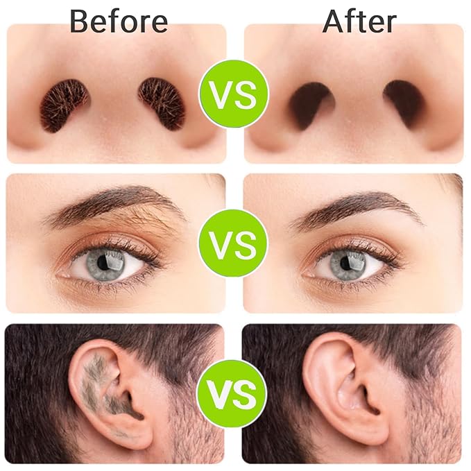 100 Pcs Nose Wax Sticks, Plastic Nose Hair Wax Applicator Stick with Disposable Spatulas for Men Women Eyebrows Ears Nose Hair Removal
