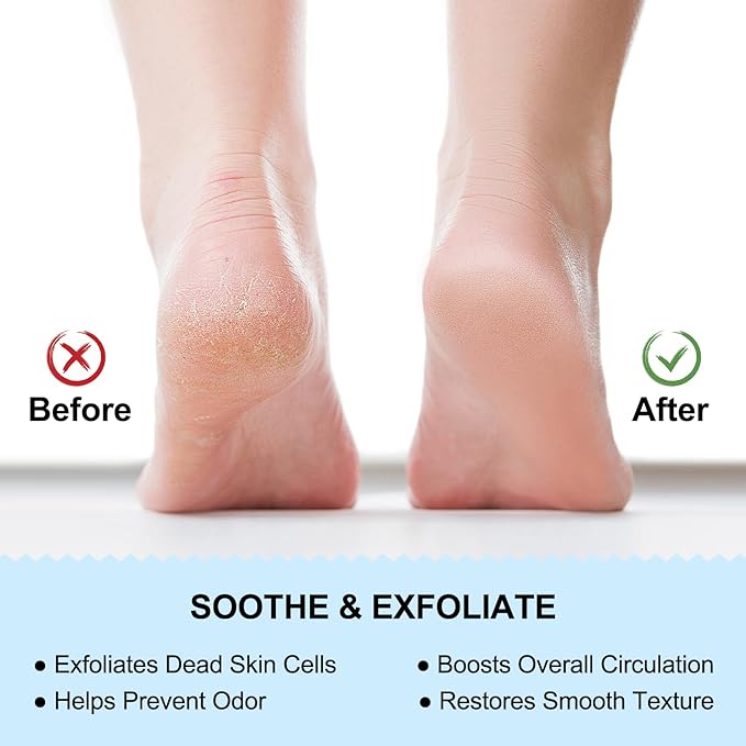 Bath Shower Foot Scrubber Mat - Silicone Shower Foot Scrubber Mat (XL) Cleaner Foot Toes Clean Pad Without Bending Non-Slip Suction Cups Bathroom mat 17.2 * 13 inch - Blue