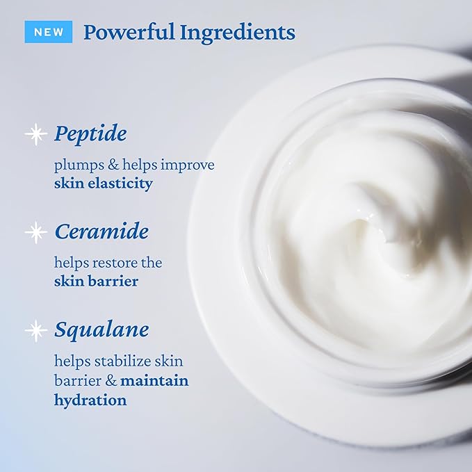 belif Moisturizing Bomb – Daily Ceramide Moisturizer with Peptide & Squalane, 48hr Hydration & Anti-Aging Cream, Milky & Lightweight, Restores Skin Barrier, Korean Skincare, 1.68 fl oz (50ml)