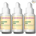 Good Molecules Niacinamide Serum Pack 3 – 30 ml Each (Total 90 ml) | 10% Niacinamide Serum to Target Blemishes, Uneven Skin Tone & Enlarged Pores