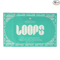 LOOPS Milky Cleanser Korean Skincare - Deep Cleansing and Hydrating Skin Care - Pre-soaked Bamboo Facial Cleansing Pads - Facial Wash with Milky Oil Complex - Oil Cleanser for Face - Pack of 12