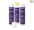 Blackberry Pomegranate Lip Balm Collection, Vegan Set, Beeswax Free, with Organic Jojoba and Avocado Oil, Vitamin E, Natural Moisturizer for Dry, Chapped Lips, 3 Tube Set