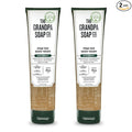 The Grandpa Soap Company Pine Tar Body Wash - Dermatologist Recommended to Cleanse & Moisturize Irritated Skin, Deodorizing Power, With Pine Tar & Tea Tree Oil, 9.5 Fl Oz 2 Pack