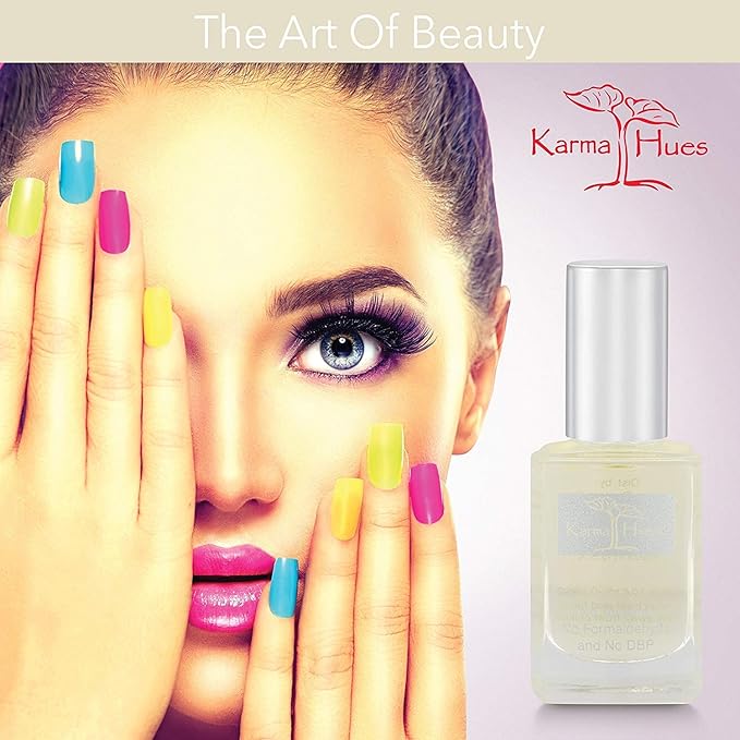 Karma Naturals Cuticle Oil – Hydrating Nail & Cuticle Treatment with Vitamin E – Strengthener & Repair Serum for Dry, Damaged Nails – Non-Toxic, Vegan, Cruelty-Free