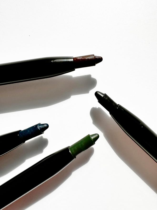 Sandstone Scandinavia Waterproof Eyeliner Pencil – Hypoallergenic & Vegan – Smudge-Proof Gel Formula – For Sensitive Eyes – Black