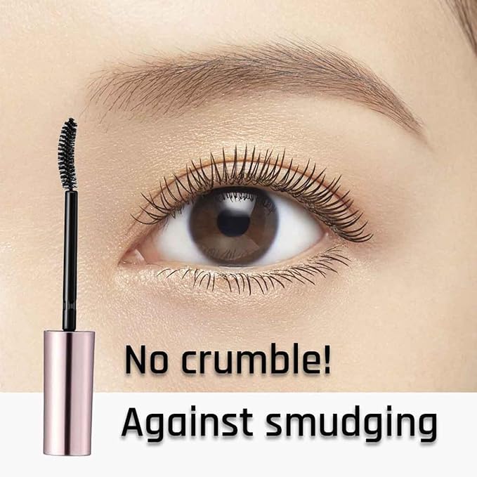 HEROINE MAKE by KISSME Volumizing Mascara Waterproof & Curvy Brush for Eye Makeup | Waterproof Mascara Volume & Length by Defining Fiber for Long-lasting Natural Eyelash Look, from Japan, Black, 3 EA