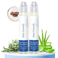 Hair Growth Serum Roll On with Rosemary，Helps Support Thicker, Fuller Hair Appearance，Clean, Non-Greasy Hair Loss Support for Men & Women，Rosemary，0.84 Fl Oz (Pack of 2)