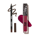 The Lip Bar Rich Auntie Liquid Matte Lipstick + Straight Facts Lip Liner