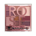 L.A. COLORS Color Block 10 Color Eyeshadow Palette, Rose CES136