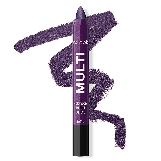 wet n wild Color Icon Cream Eyeliner Eyeshadow Multi-Stick, Moisturizing, Nourishing Velvety Cream-to-Powder Buildable & Blendable Formula, Cruelty-Free & Vegan - Royal Scam