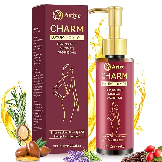 Body Firming Oil Glow Remedy Body Oil For Women,Body Oil After Shower Tightening&Hydrating Treatment For Arms,Legs,Stomach&Body,Natural Firming Oil For Dry Skin,Non-Greasy Body Serum-4.06 Fl Oz