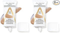 Almay Anti-Aging Foundation, Smart Shade Face Makeup with Hyaluronic Acid, Niacinamide, Vitamin C & E, Hypoallergenic-Fragrance Free, 300 Medium, 1 Fl Oz (Pack of 2)