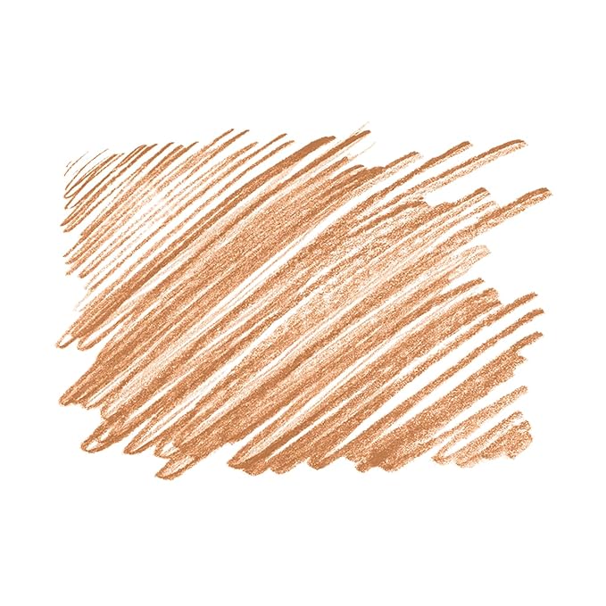 Kokie Cosmetics Waterproof Velvet Smooth Eyeliner Pencil, Gilded Gold, 0.042 Ounce