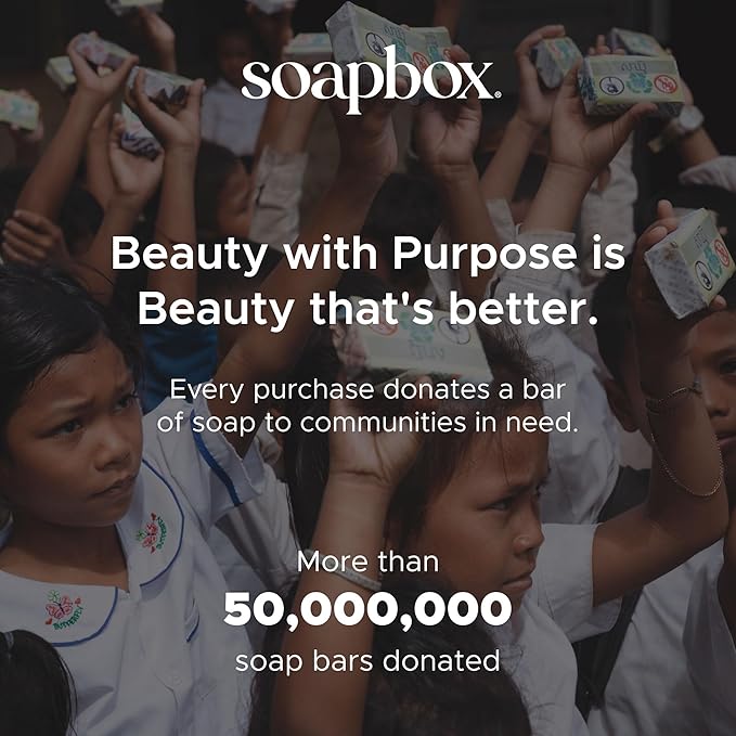 Soapbox Tea Tree Oil & Mint Shampoo & Conditioner Set, Leaves Hair & Scalp Balanced & Soothed - Clean Ingredients Free of Harsh Chemicals, Sulfates, Parabens & Silicones - 16 oz Each