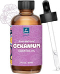 GM Gumili Geranium Essential Oil 2 Oz, Pure Geranium Oil for Skin, Hair, Diffuser, DIY Projects