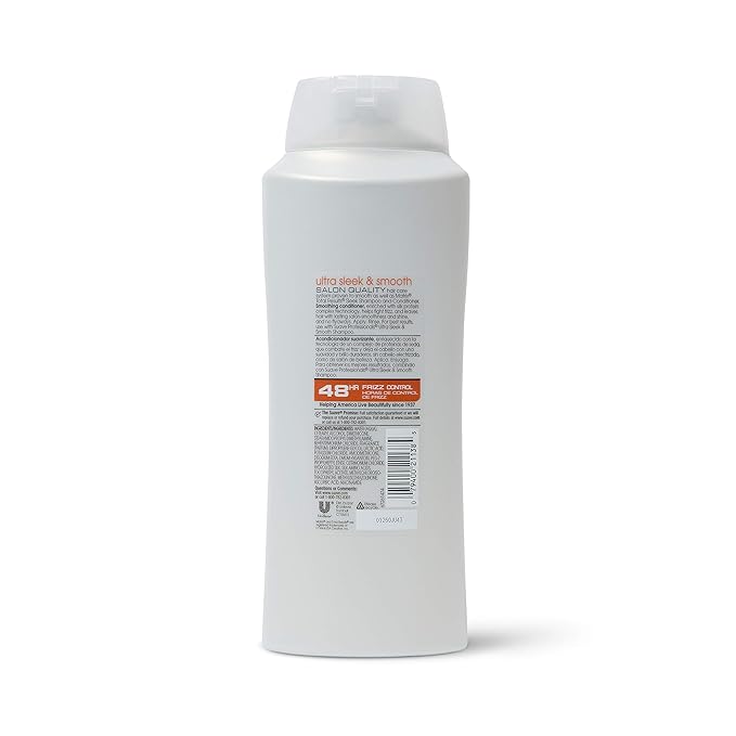 Suave Professionals Smoothing Conditioner for Frizz Control Ultra Sleek and Smooth Deep with Vitamin E for Hair 28 oz