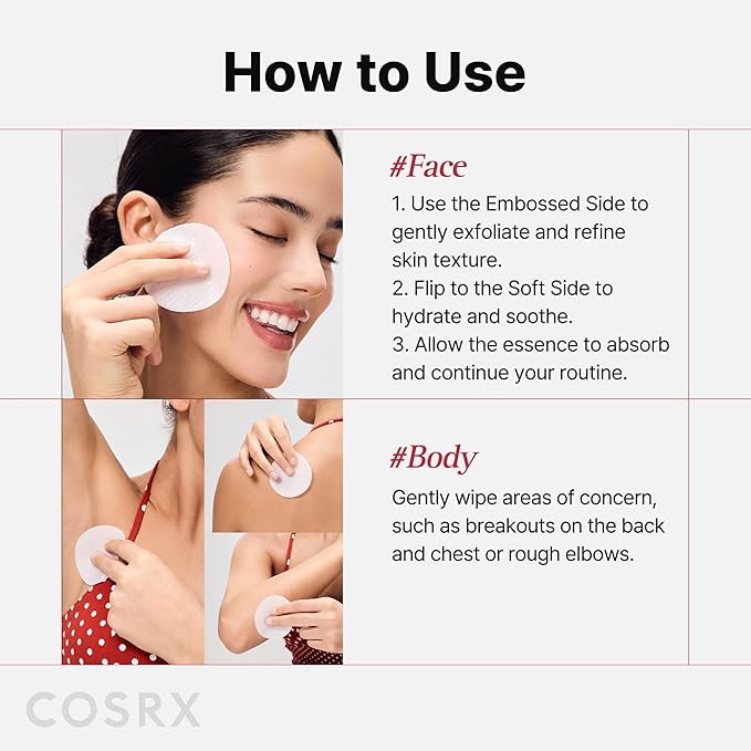 COSRX OneStep Original Blemish Pore Clear Pad, 100 Pads, Dual-Sided Facial Pad for Exfoliation, Pore Care & Hydration with BHA, PHA & Zinc PCA & 5 Hyaluronic Acid, Korean Skin Care
