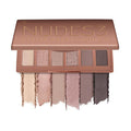 MYSTER ROSEY Nudes Series Mini Eyeshadow Palette, Velvety Matte Finish, 6 Nude Taupe & Brown Neutral Eye Shadows, Travel Friendly Size, Vegan, Cruelty-free,Long-lasting