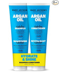 Marc Anthony Argan Oil Shampoo & Conditioner Set with Keratin - Moisturizing & Hydrating for Dry, Dull Hair - Repairs, Strengthens & Revives Shine with Nourishing Argan Oil of Morrocco - Sulfate Free