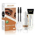 Lash Color Kit, Professional Eyelash & Eyebrow Color Kit Lasting for 2 Weeks, Instant Eyelash Color with Natural Ingredients, Safe & Easy to Use 7ML(Black)
