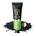 Charcoal Peel Off Face Mask Blackhead Remover Mask, Moisturizing Charcoal Facial Mask with Sodium Hyaluronate, Deep Cleansing Cleanser for Dirts, Pores, Acne, Skin Oil and Blackheads, 1.76 oz
