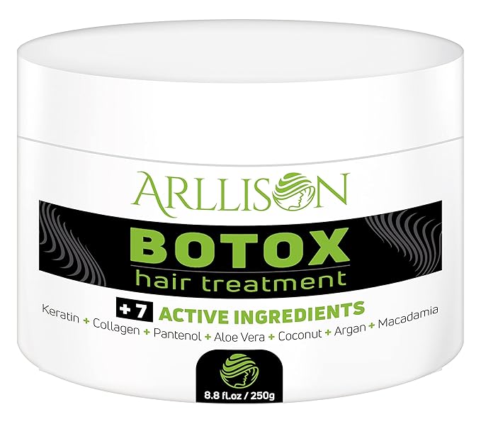 Botox Hair Treatment With Antifrizz, Soft Shiny Hair With Deep Hydration, Formaldehyde Free, Softens, Moisturizers, Adds Shine,volume control and hair smoothness,Brazilian 8.8 oz. /250g