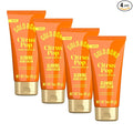 Gold Bond Citrus Pop Glowing Hand Cream Set with Vitamin C to Help Visibly Brighten and Green Tea to Help Protect Skin from Environmental Stressors, Vibrant Citrus Pop Scent, 3 oz, 4 pk