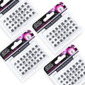 Ardell Double Up Individual Lashes, Customizable DIY Lash Clusters, Reusable False Eyelashes, Eyelash Extensions, 4 Pack