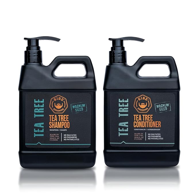 GIBS Tea Tree Liter Set - Shampoo and Conditioner