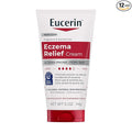 Eucerin Eczema Relief Cream - Full Body Daily Lotion for Eczema-Prone Skin - 5 oz. Tube (Pack of 12)