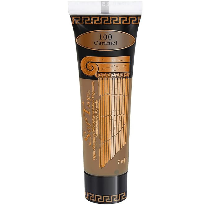 SofTap PMU Eyebrow Microblading Shading Pigment for Permanent Makeup Tattoo (Caramel)