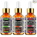 3 Pack Face Serum Set - Includes Vitamin C, Retinol & Hyaluronic Acid - Firming, Brightening & Hydrating - Reset Your Skin Day and Night