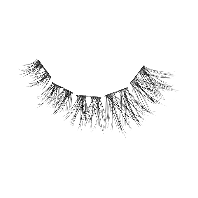 Kiss Impress False Eyelashes, Lash Clusters, Long Lasting, 'Demi Wispy', 8mm-16mm, Includes 48 Pre-Glued Clusters, Contact Lens Friendly, Easy to Apply, Reusable Strip Lashes