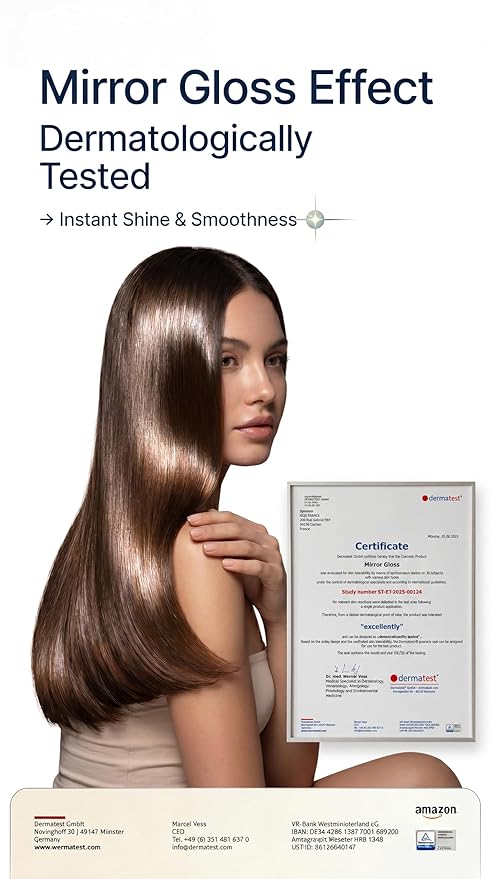 Hair Botox Treatment – Deep Repair Mask with Keratin & Collagen – Frizz Control – Mirror Gloss Shine – 17.6 oz