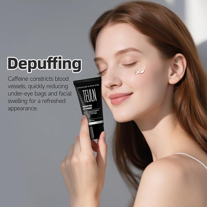 Instant Face Lift Cream,Instant Face Tightener, Smoothing Fine Lines, Wrinkles and Pores ，Smoothing Fine Lines， Helps Improve the Look of Sagging Skin on Neck & Face