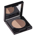 Arches and Halos Duo Luxury Brow Powder - Eyebrow Shaper and Color - Powder Compact with 2 Neutral Shades - Mocha Blonde - 0.1 oz