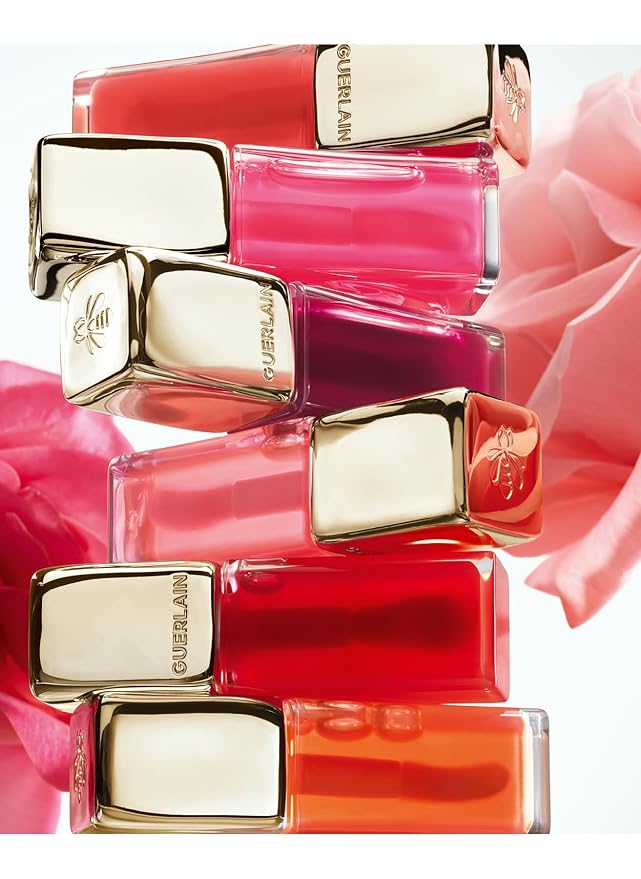 Kiss Kiss Bee Glow Oil - 458 Rose Glow by Guerlain for Women - 0.3 oz Lip Oil