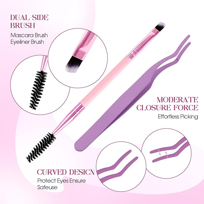 Wispy Lash Clusters Kit Packs: Wendy, 784Pcs, C3, C3, C9, C9, Natural, Volume, Soft, DIY Eyelash, C Curl, 10-18mm Mixed, Individual, Fake Lashes, Bulk Pack