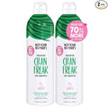 Not Your Mother's Value Pack Clean Freak Unscented Jumbo Dry Shampoo (2-Pack) - 12 oz Each - 70% More to Instantly Absorb Oil and Refresh Hair Between Washes - No Scent - For All Hair Types